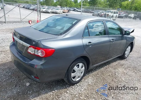2011 Toyota Corolla Le z USA, uszkodzony, nr VIN 2T1BU4EE3BC701049